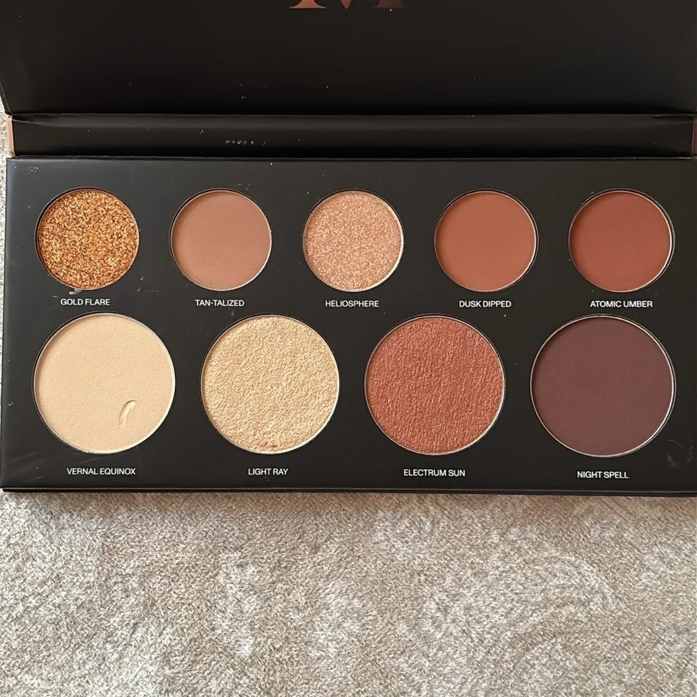 Brand New Morphe Solaria Power Multi-Effects Eyeshadow Palette Matte Shimmers